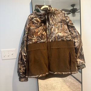 Drake camo insulated hunting coat